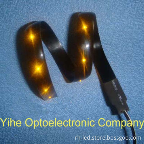 1206 30CM yellow smd led flexible strip